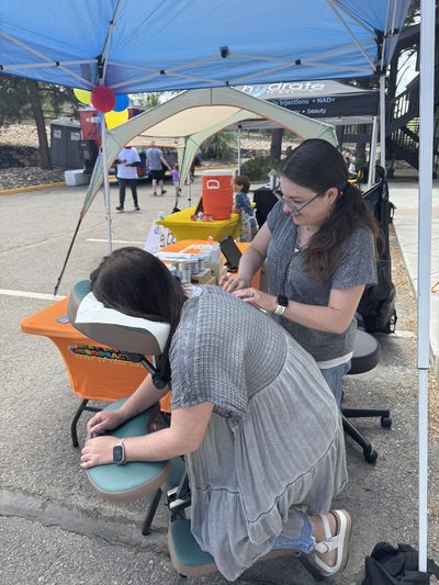 Community members at a SideQuest Events market in South Metro Denver