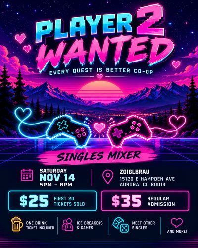 PLAYER 2 WANTED! 
